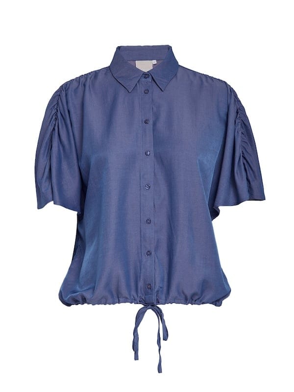 Peppercorn - Bea shirt - blue melange