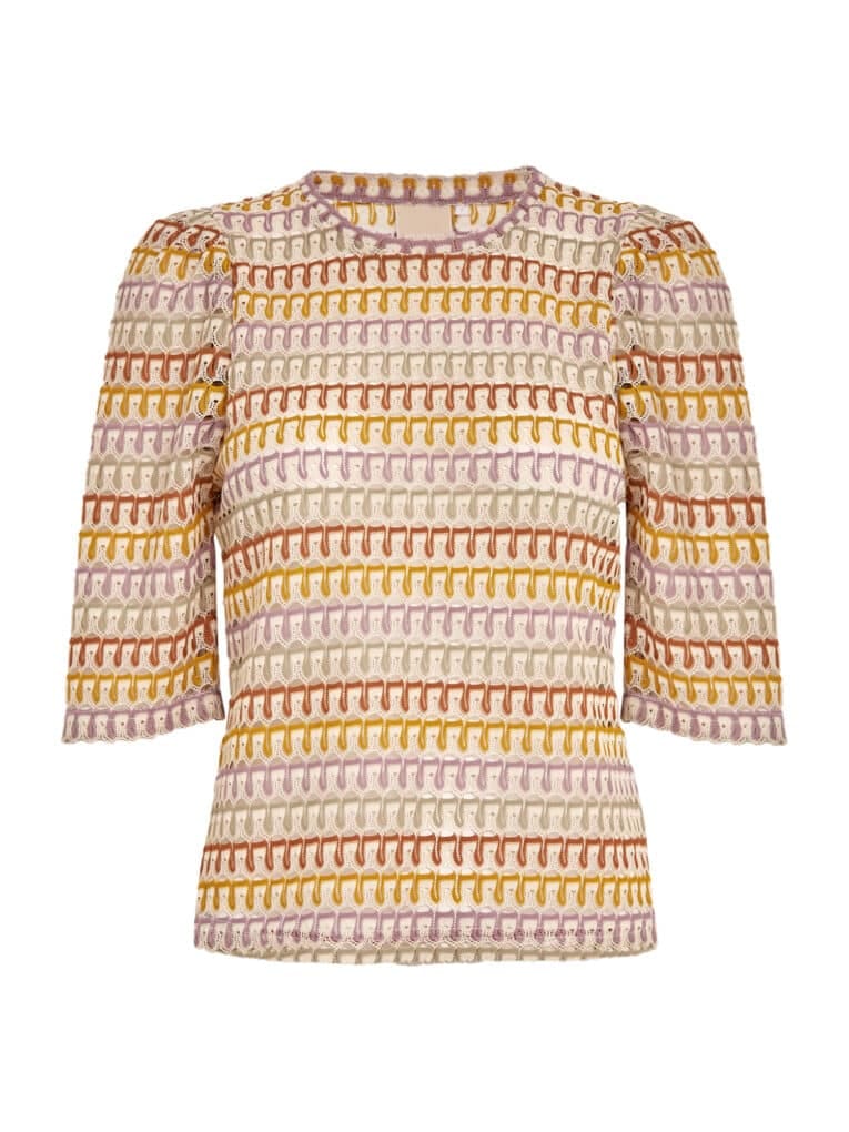Peppercorn - Bika sleeve top - oil yellow