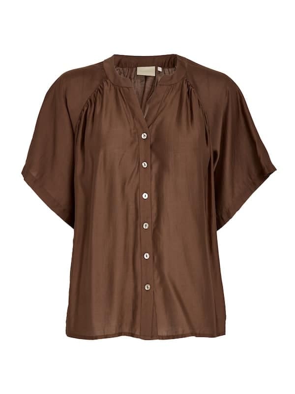 Peppercorn - Ida shirt - mink brown