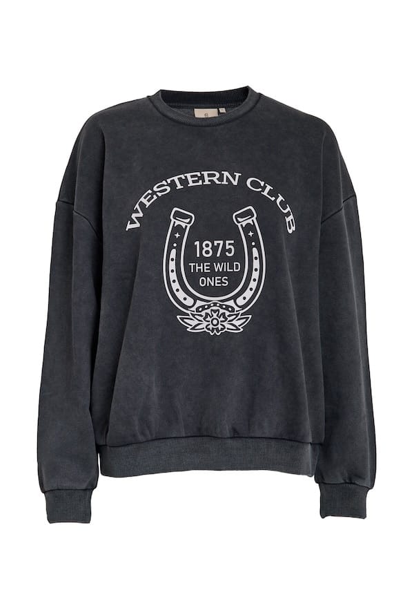 Peppercorn - Liv sweater - dark grey