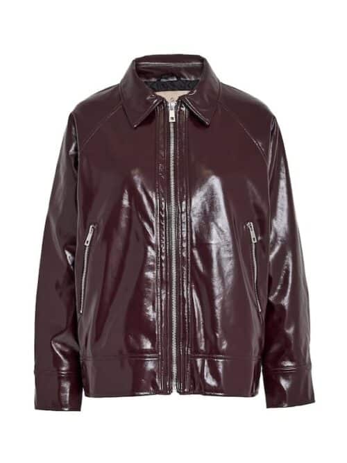 Peppercorn - Lucinda vegan jacket - Tawney port