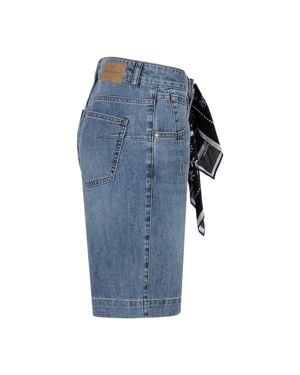 Red Button - Kate bermuda short & scarf - stone used