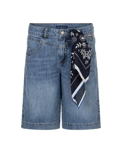 Red Button - Kate bermuda short & scarf - stone used