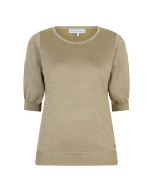 Red Button - Terry sparkle - moss