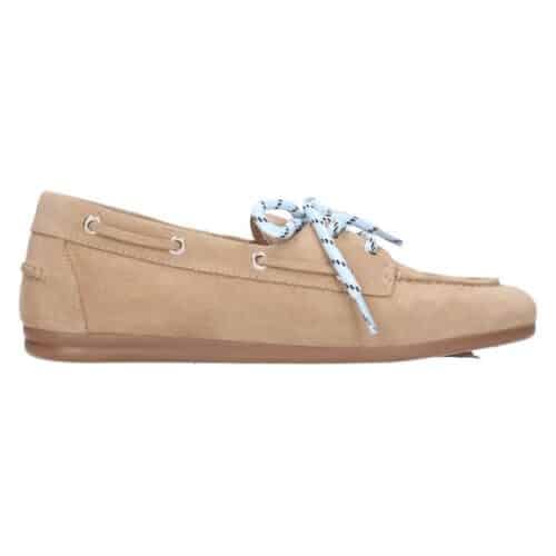 Shoecolate - loafer taupe light blue