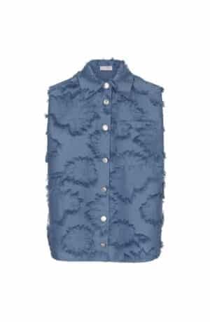 Studio Amaya - Storm blouse - blue