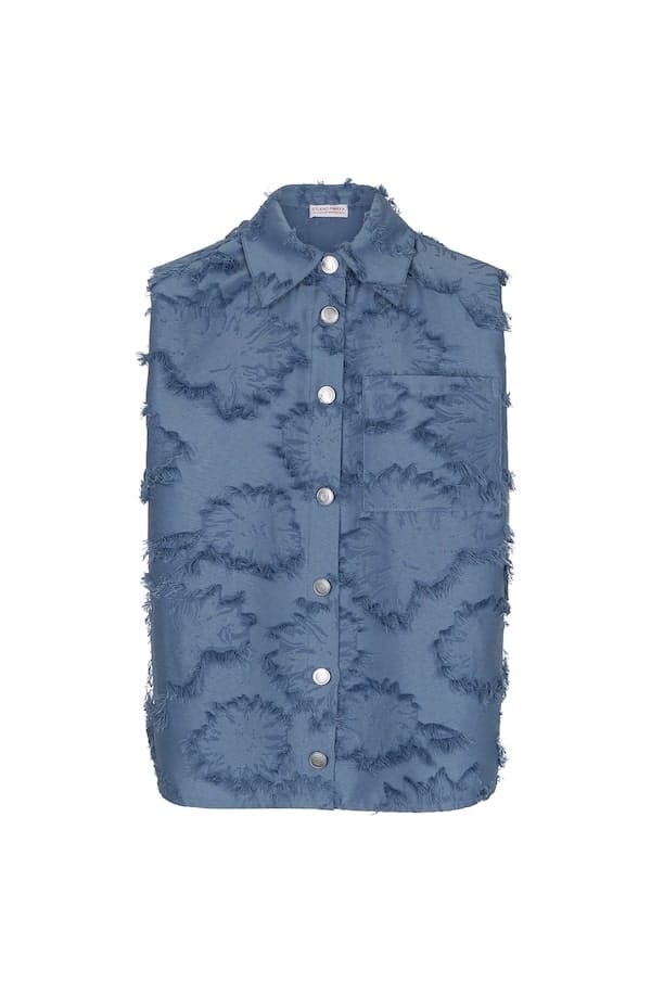 Studio Amaya - Storm blouse - blue