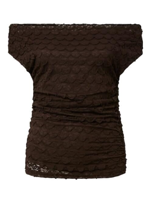 YAS - Katana top - coffee bean