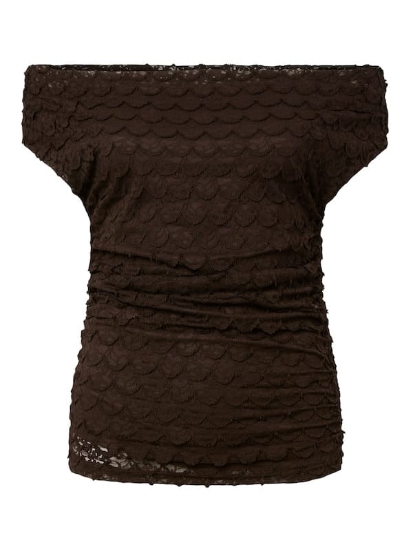 YAS - Katana top - coffee bean