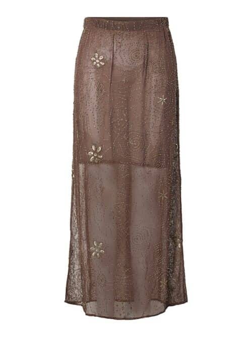 YAS - Nura mesh ankle skirt