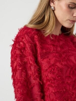 YAS - Paria top - jester red rood
