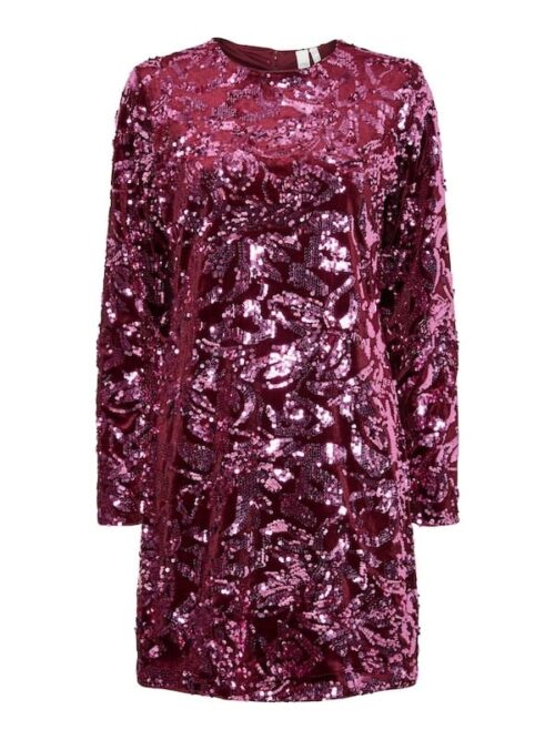 YAS - Rococo sequin dress - Port royale
