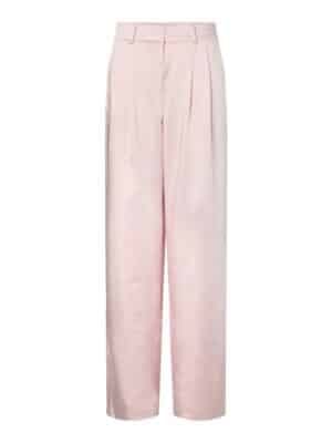 YAS - Vima satin pants - ballerina
