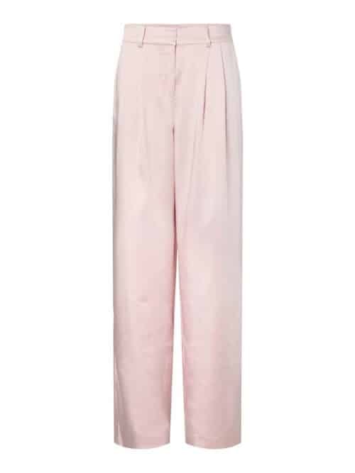 YAS - Vima satin pants - ballerina