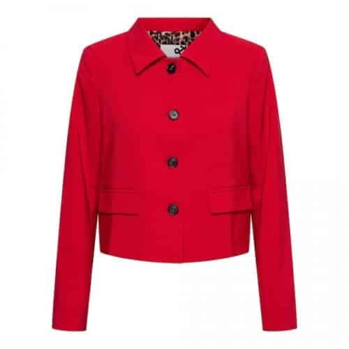 cameron blazer red and co woman