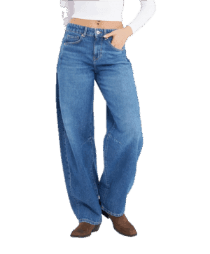COJ - Clara jeans - balloon med blue