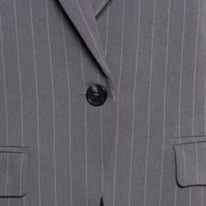 pepita travelkwaliteit blazer grijs and co woman