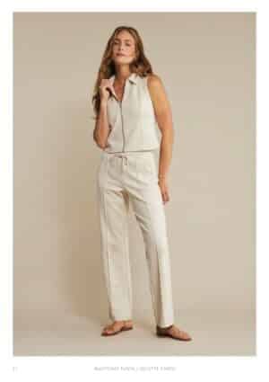 red button waistcoat collette punta pearl